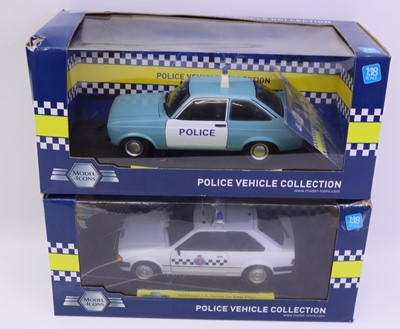 Lot 2128 - Model Icons 1/18th scale emergency services...