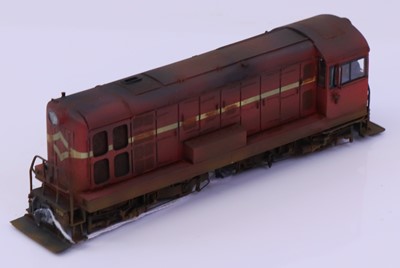 Lot 988 - New Zealand Railways hand-built S scale DE...