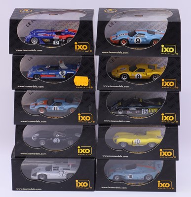 Lot 1918 - Ixo models 1:43 scale group of ten modern...