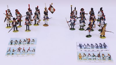 Lot 1631 - Collection of Tradition 54mm scale Napoleonic...