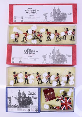 Lot 1608 - Collection of All the Queens Men boxed soldier...