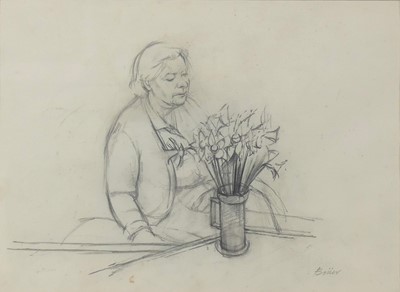 Lot 235 - Brüer Tidman (1939-2024) - Portrait of the...