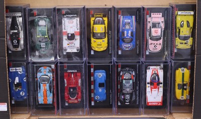 Lot 1928 - Altaya 1:43 scale collection of Le Mans cased...