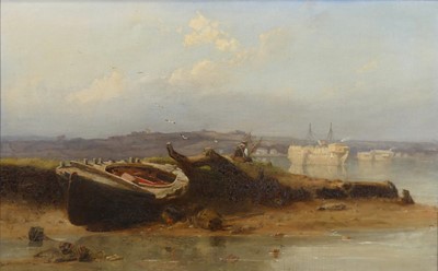 Lot 2448 - Frederick George Cotman (1850-1920) - Boats...
