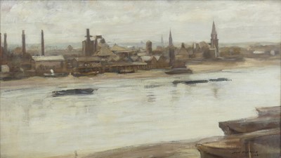 Lot 2394 - David Muirhead (1867-1930) - Battersea from...