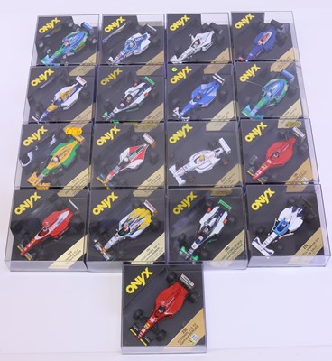 Lot 1945 - Onyx 1:43 scale group of 17 racing modern...