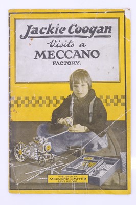 Lot 1816 - Jackie Coogan visits a Meccano Factory...