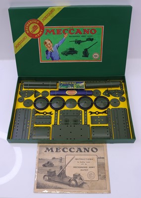 Lot 1866 - A Meccano mechanised Army No. MA Military...
