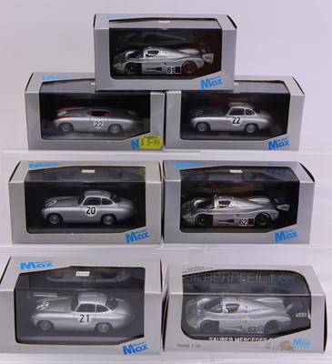 Lot 1967 - Models Max (France) 1:43 scale group of seven...