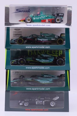 Lot 1969 - Spark Model 1:43 scale group of five Grand...