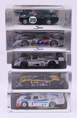 Lot 1971 - Spark Model 1:43 scale group of five Le Mans...