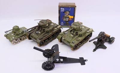 Lot 1734 - Collection of tinplate german military...