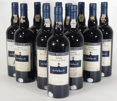 Lot 1293 - Smith Woodhouse Vintage Port 2000, 12 bottles
