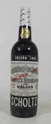 Lot 1266 - Scholtz Hermanos of Malaga Solera Sherry, 1885,...