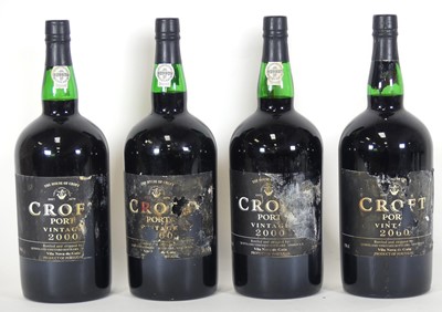 Lot 1270 - Croft Vintage Port 2000, 4 magnums