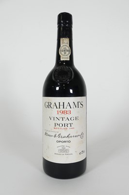 Lot 1282 - Graham's Vintage Port 1983, one bottle