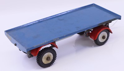 Lot 1766 - Shackleton four-wheeled trailer, in blue,...