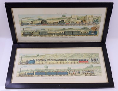 Lot 103 - After J. Shaw 'Travelling on Liverpool and...