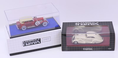 Lot 2098 - Matrix Scale Models 1/43 scale group of 2...