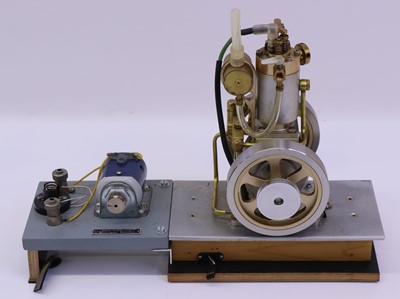 Lot 25 - CT Tribe Stirling Vertical Hit and Miss engine,...