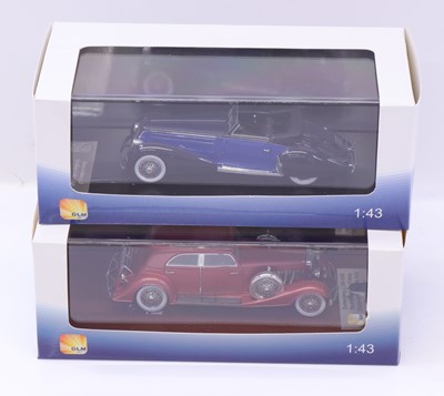 Lot 2101 - GLM scale models 1/43 scale group 2 limited...