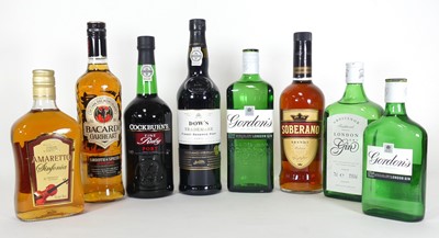 Lot 1510 - Mixed lot to include Gordon's London Gin 70cl,...