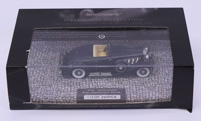 Lot 2103 - Minichamps First Class Collection 1/43 scale...