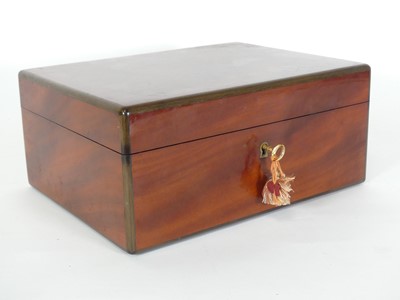 Lot 1515 - Elie Bleu of Paris, a polished mahogany and...