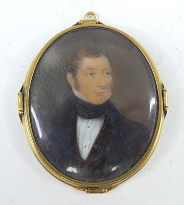 Lot 2348 - Mid 19th century English school, bust portrait...