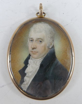 Lot 2357 - Charles Jagger, circa 1770-1827, portrait of a...