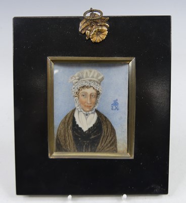 Lot 2365 - Circa 1830 English school, bust portrait of a...