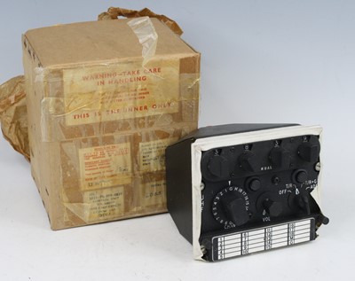 Lot 723 - A Hawker Hunter Control Unit, Type 1607/2/ARC...