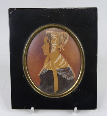 Lot 2373 - Mid 19th century English school, portrait...