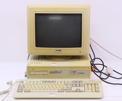 Lot 1796 - Amstrad PC2086 Computer with Monitor and a...