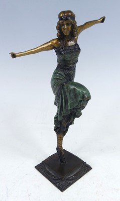 Lot 171 - After Paul Philippe - a cold painted bronze...