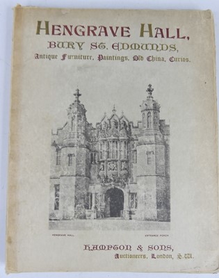 Lot 2006 - Hengrave Hall, Bury St Edmunds, an auction...