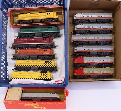 Lot 743 - A collection of various unboxed Triang TC...