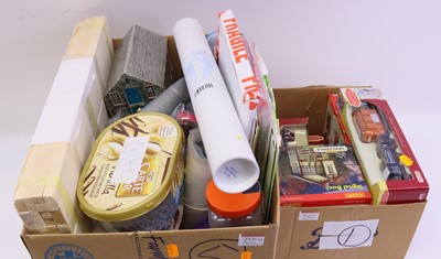 Lot 736 - A collection of various 00 gauge scenic items...