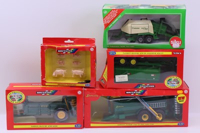 Lot 1504 - Britains and Siku 1/32 scale group of 4...