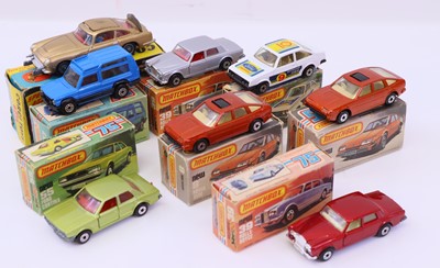 Lot 1344 - One tray containing various Matchbox and Corgi...