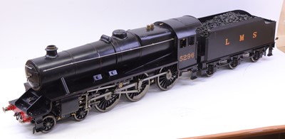 Lot 61 - 3.5 inch gauge live steam black 5 loco, and...