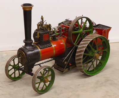 Lot 39 - A large, 3-inch scale Burrell Traction engine,...