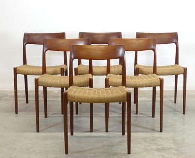 Lot 417 - Niels Otto Møller (Danish, 1920-1982) - a set...