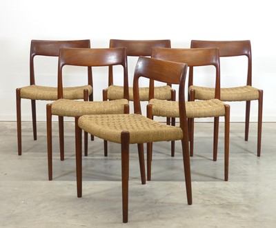 Lot 417 - Niels Otto Møller (Danish, 1920-1982) - a set...