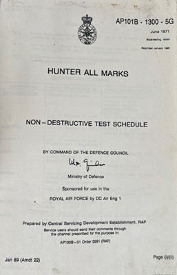 Lot 708 - A collection of Ministry Of Defence manuals...