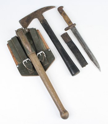 Lot 644 - A German M1871/84 bayonet, the 25cm blade...