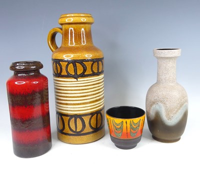 Lot 67 - A group of 1970s West German pottery, to...