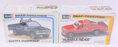 Lot 1550 - Revell 1.25 scale USA Pickup kits, 6201 1978...