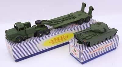 Lot 1172 - Dinky Group of 2 military diecasts to include:...