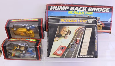 Lot 1790 - Tray of various mixed Scalextric Track,...